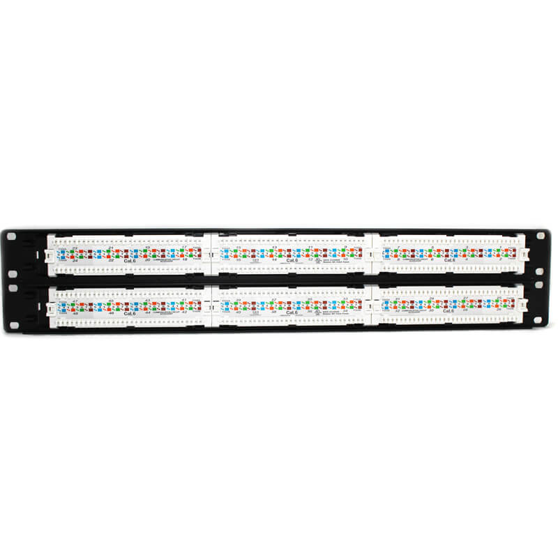 Tripp Lite 48-Port Cat6 Cat5 Patch Panel Rackmount 110 Punch Down RJ45 Ethernet 1URM 568B Tripp Lite 48-Port Cat6 Cat5 Patch Panel Rackmount 110 Punch Down RJ45 Ethernet 1URM 568B