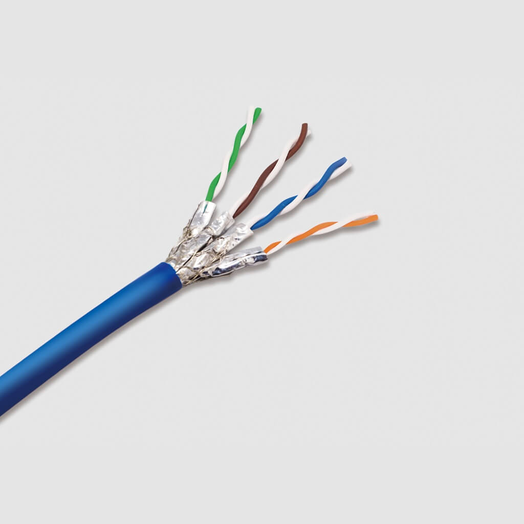 CAT7 Dual Shielded Bulk Ethernet Cable, Riser CMR — Primus Cable