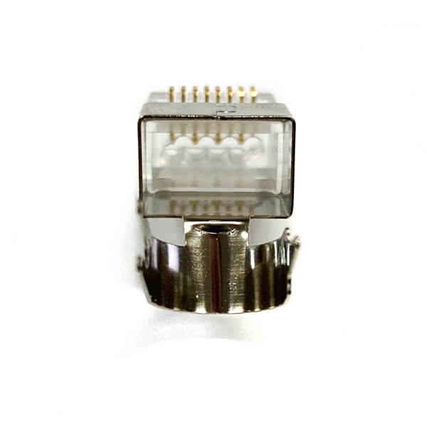 Mediabridge™ Cat7 Connector (Gold Shielded) - RJ45 Plug for Cat7 Ethernet  Cable - 8P8C 50UM - 30 Pack (Part# 51P-C7-30PK)