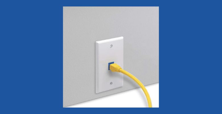 how to install an ethernet outlet