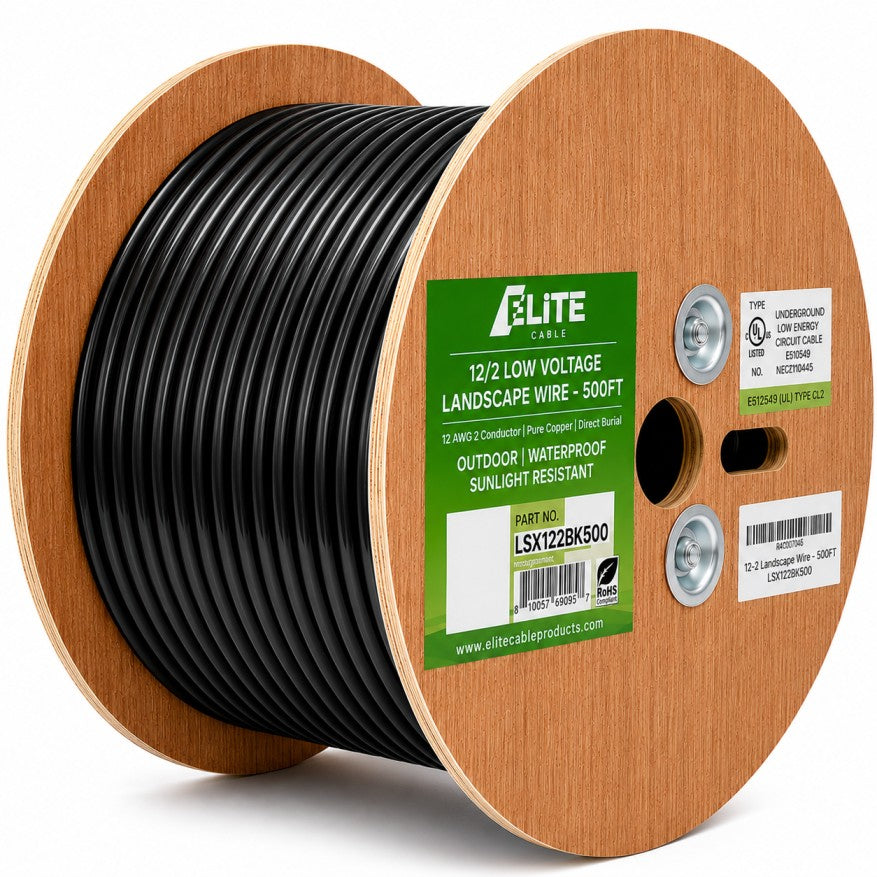 12/2 landscape wire 500ft