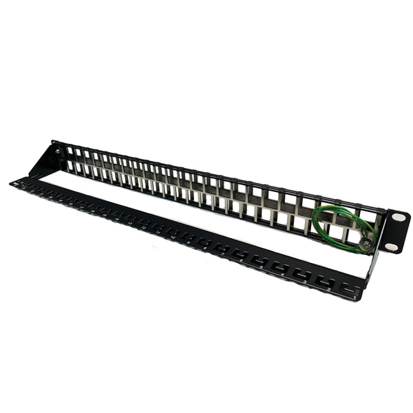 48 Port Shielded Patch Panel 1U | Save 5% On First Order – Infinity ...