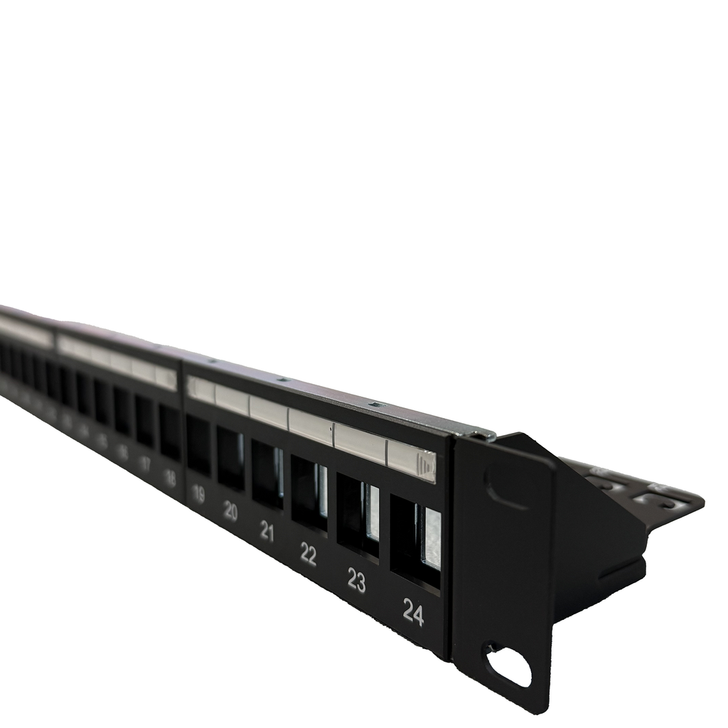 24 Port Patch Panel Shielded - Infinity Cable Products