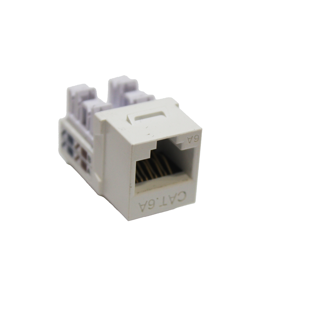 Cat6A Unshielded Keystone Jack 90 Degree | Save 5% On First Order