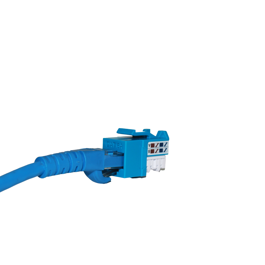 Cat6A Unshielded Keystone Jack 90 Degree | Save 5% On First Order