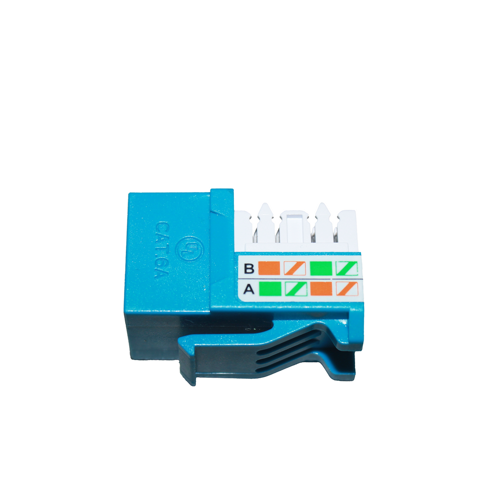 Cat6A Unshielded Keystone Jack 90 Degree | Save 5% On First Order
