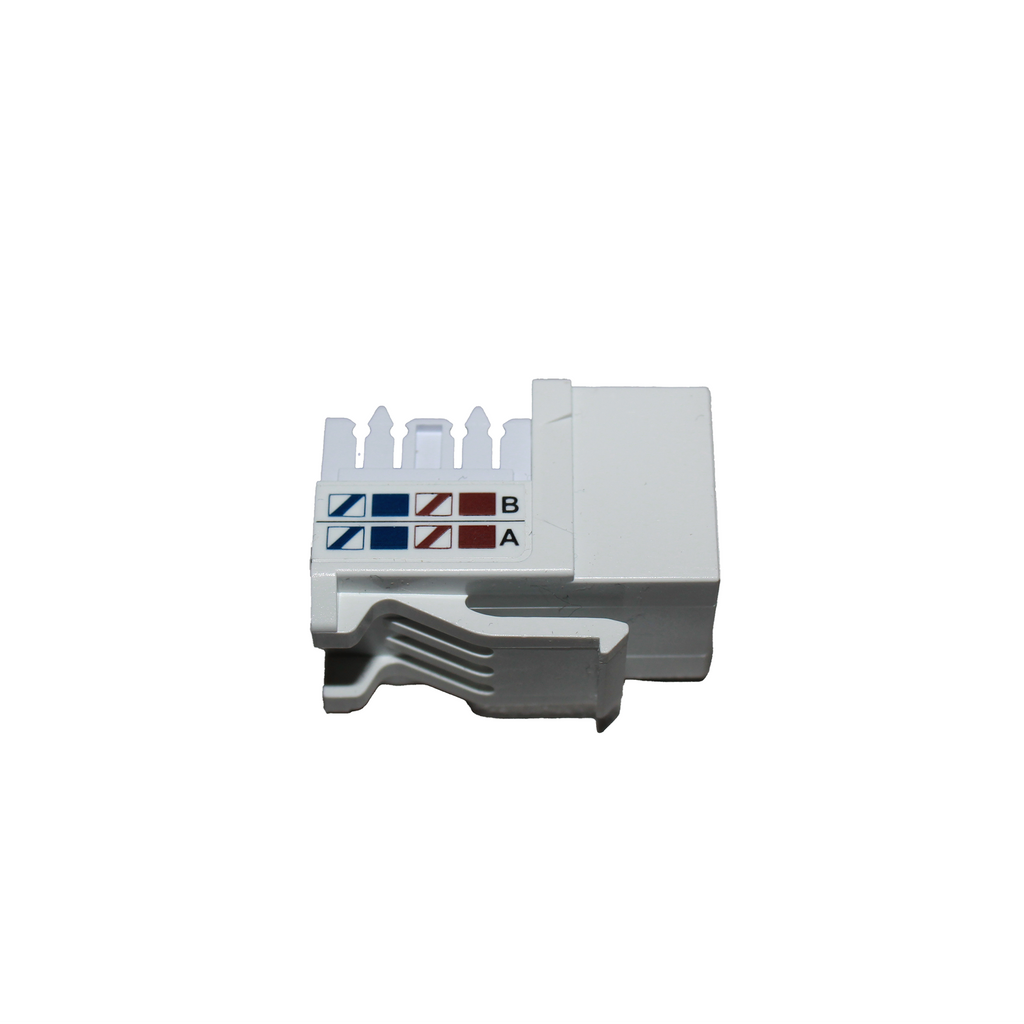 Cat6A Unshielded Keystone Jack 90 Degree | Save 5% On First Order