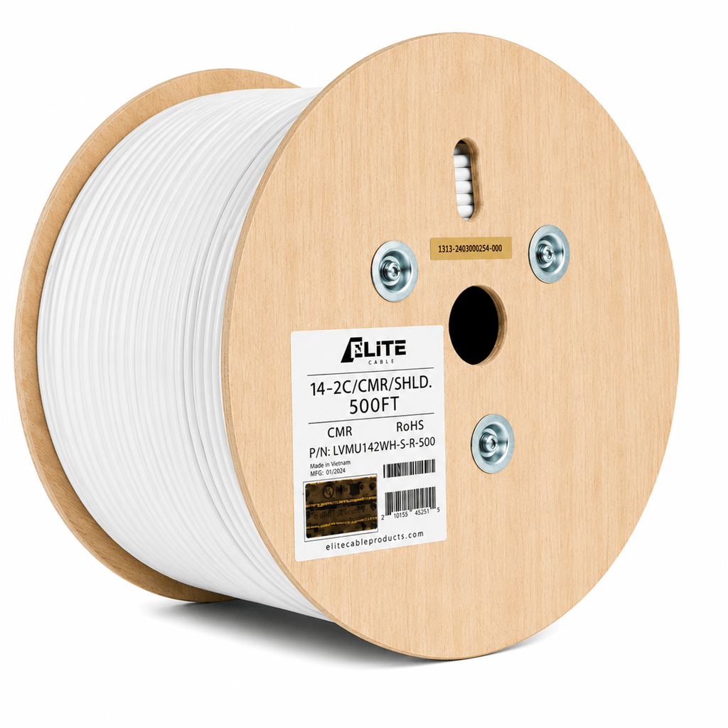 14/2 Shielded Low Voltage Multi Use Cable_CMR Rated