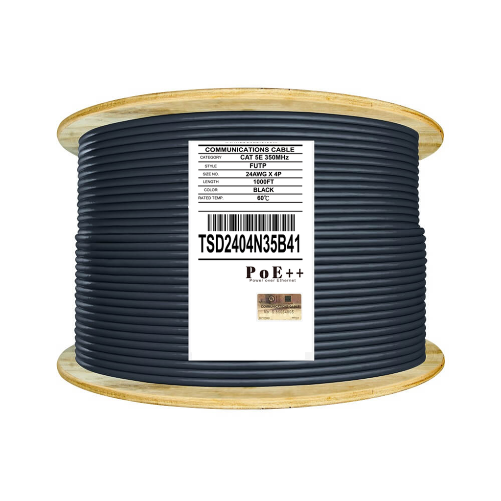 Cat5e Shielded Direct Burial - 24AWG, FTP, Gel Fill