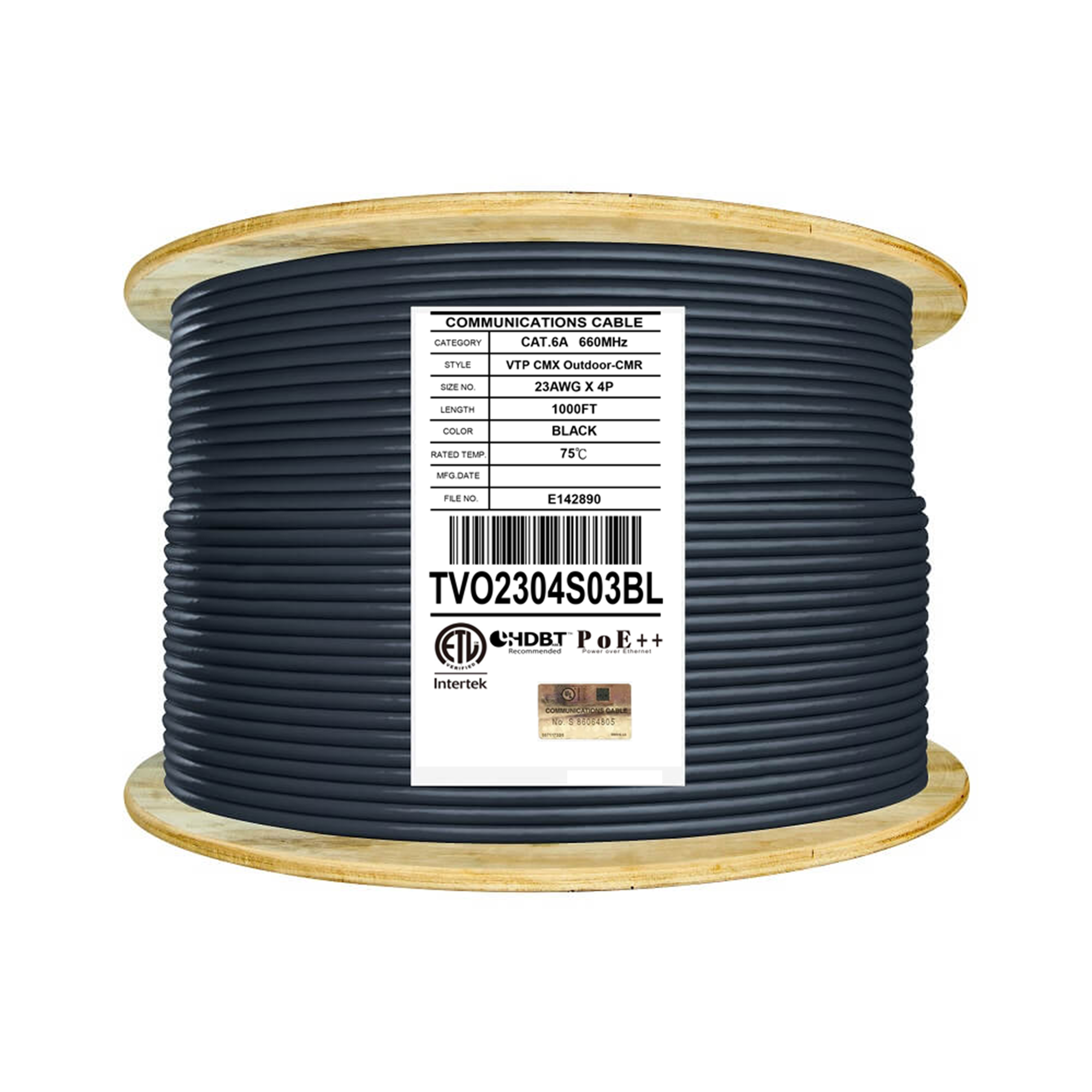 Cat6A Indoor/Outdoor Riser CMR / CMX - Infinity Cable Products