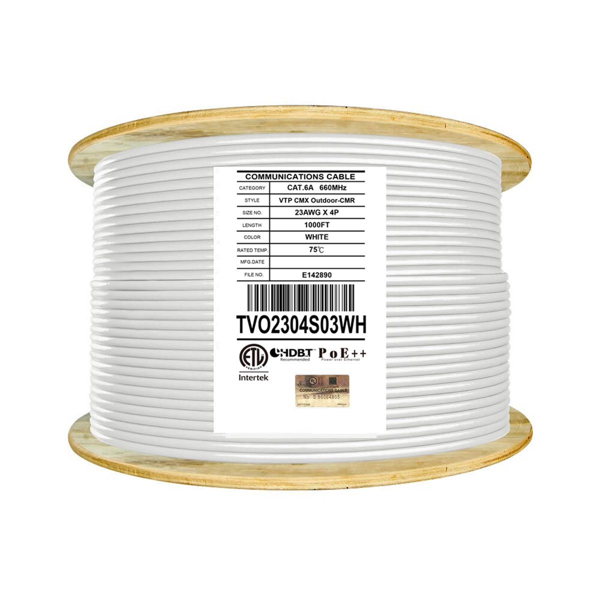 Cat6A Indoor/Outdoor Riser CMR / CMX - Infinity Cable Products