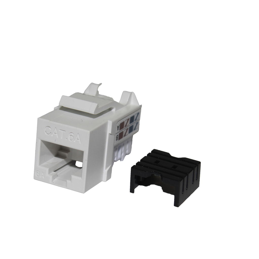 Cat6A Unshielded Keystone Jack 90 Degree | Save 5% On First Order