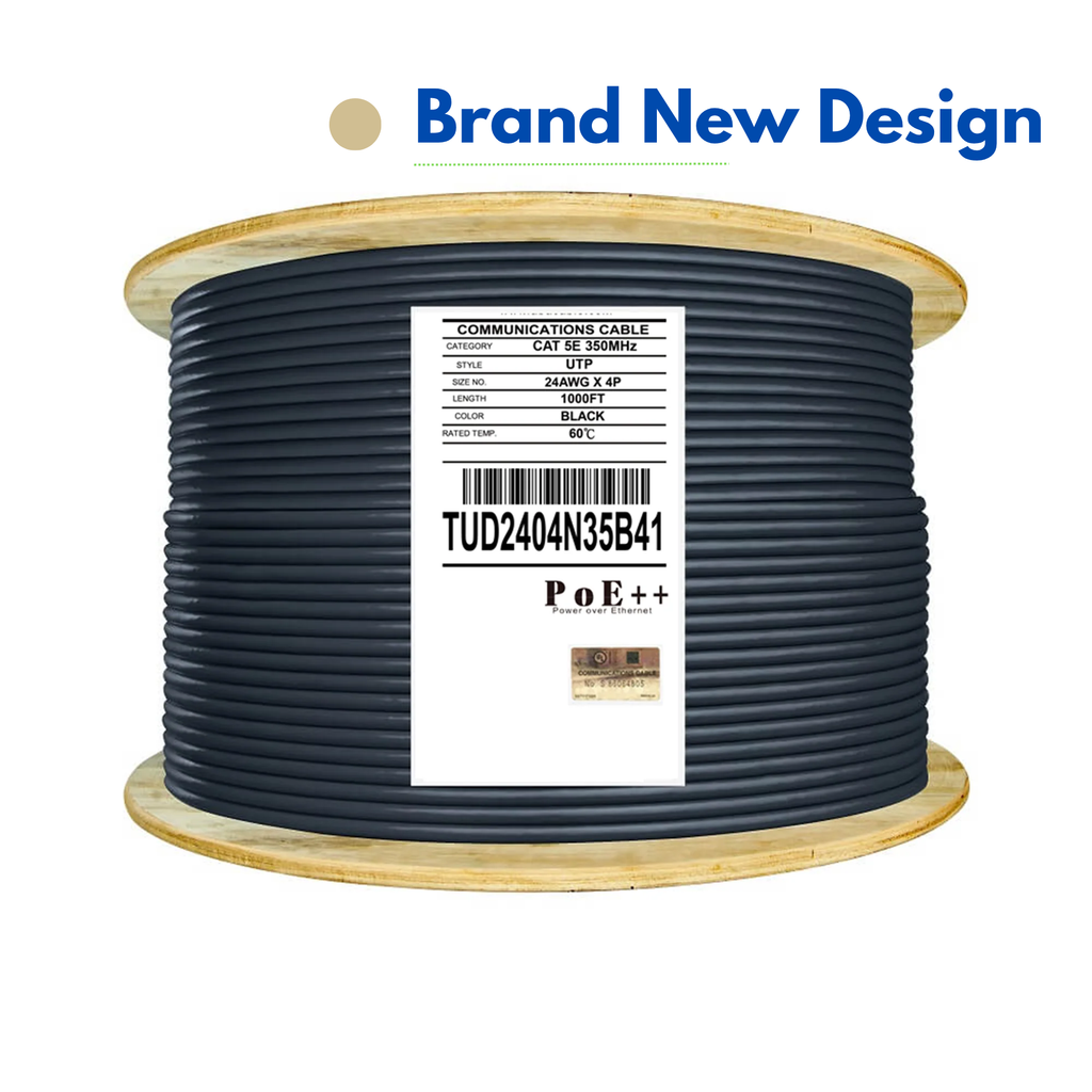 Cat5e Unshielded Direct Burial - 24AWG, UTP, Gel Fill