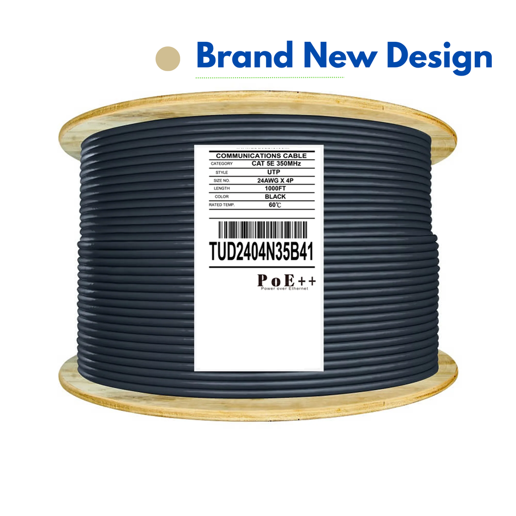 Cat5e Unshielded Direct Burial - 24AWG, UTP, Gel Fill