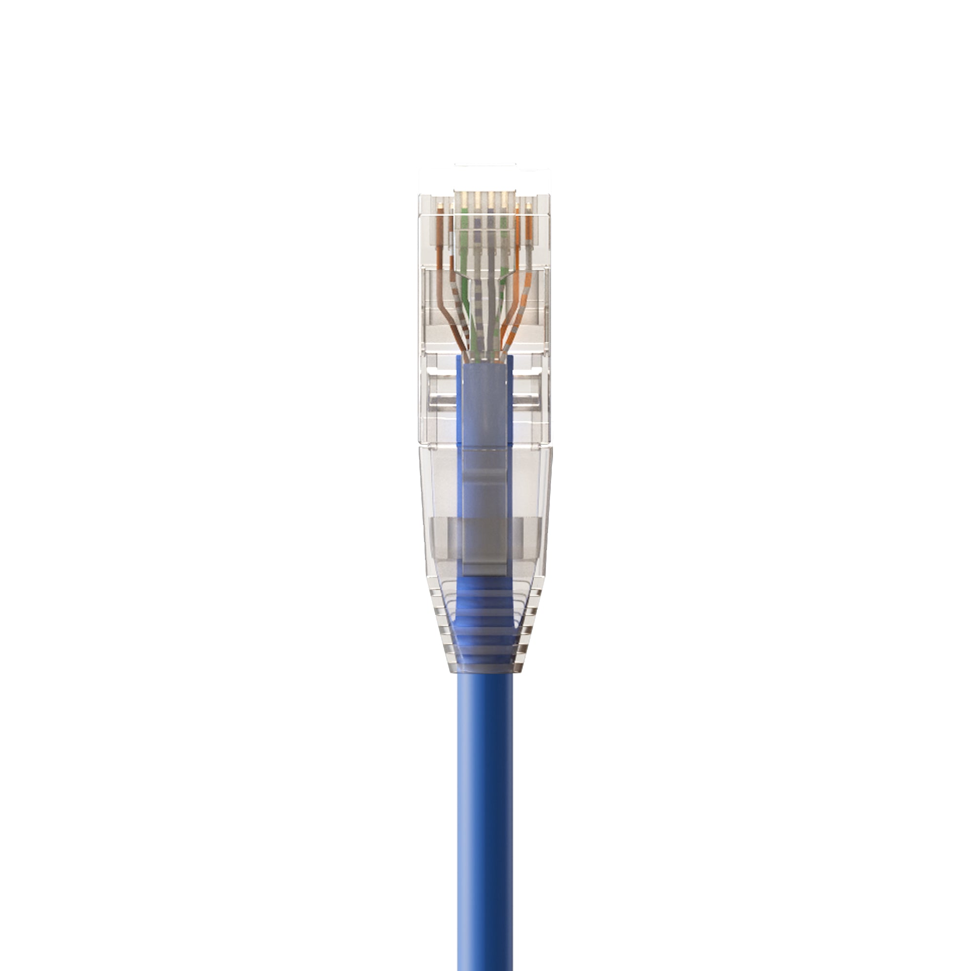 Cat6 28AWG RJ45 Modular Plug with Strain Relief Boot