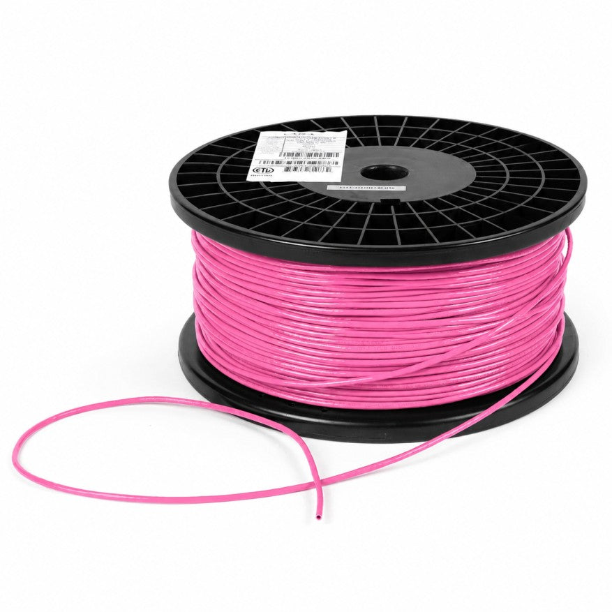 cat6 28awg stranded cable unshielded pink