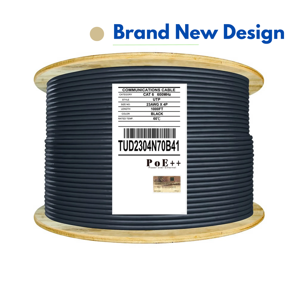 Cat6 Unshielded Direct Burial - 23AWG, UTP, Gel Fill
