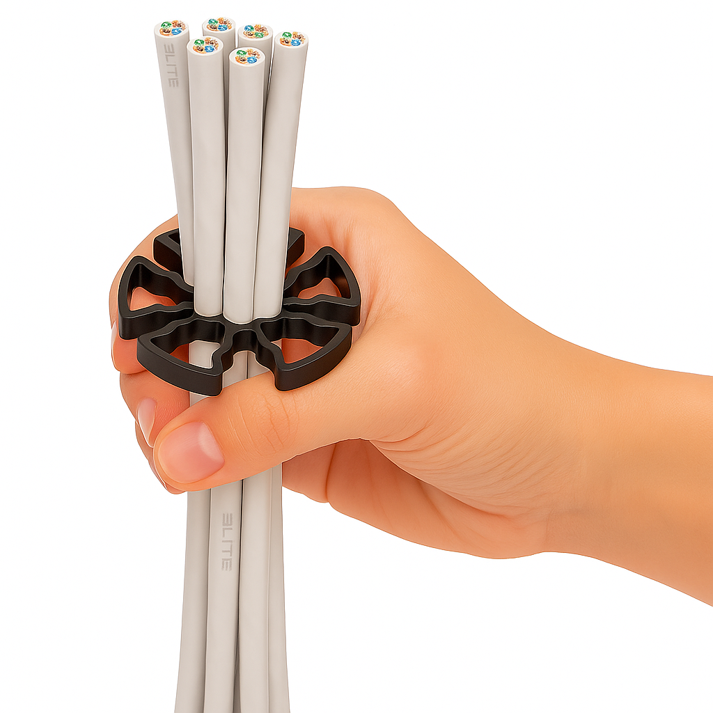 bundle ethernet cable with our cable comb