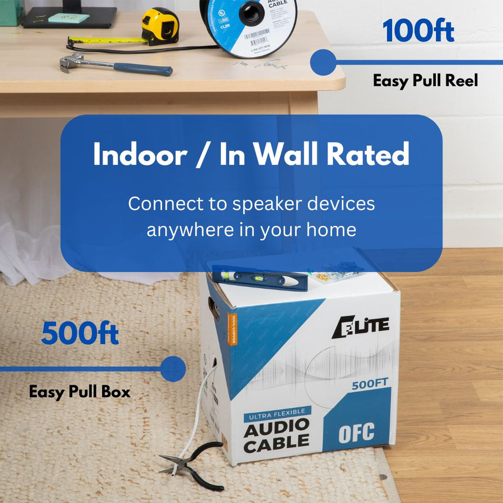 16/4 Speaker Wire - Free Shipping - Infinity Cable Products