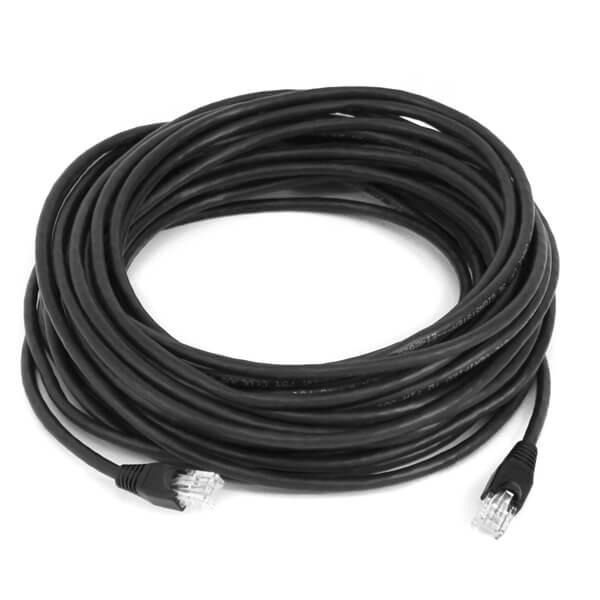 Elite cat5e patch cable black