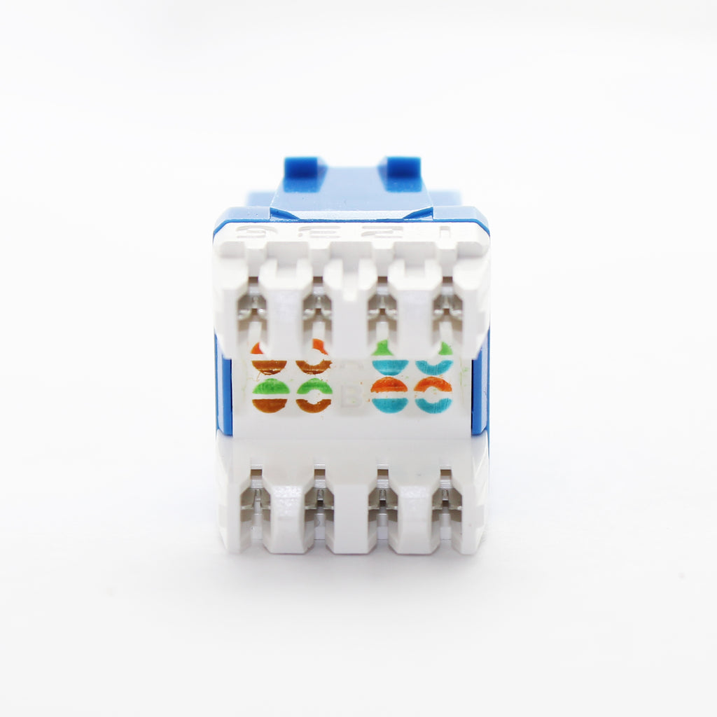 Cat6 Keystone Jack 180 Degree UTP Punch Down - Infinity