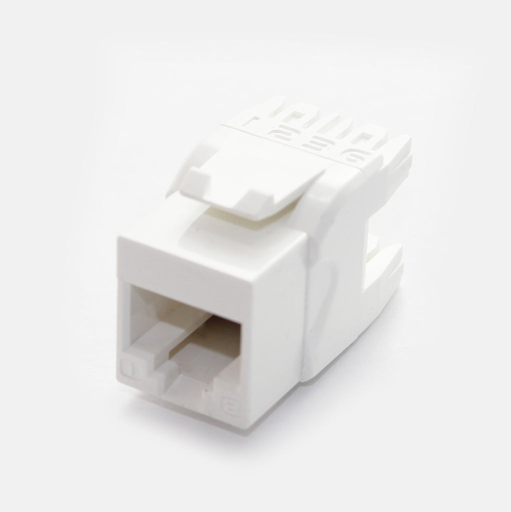 N汰 Cat6 Keystone Jack 180 Degree UTP Punch Down - Infinity