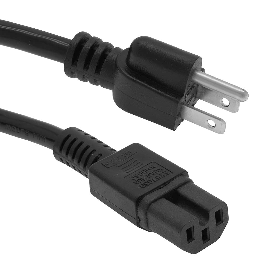 Power Cord 5-15P to C15