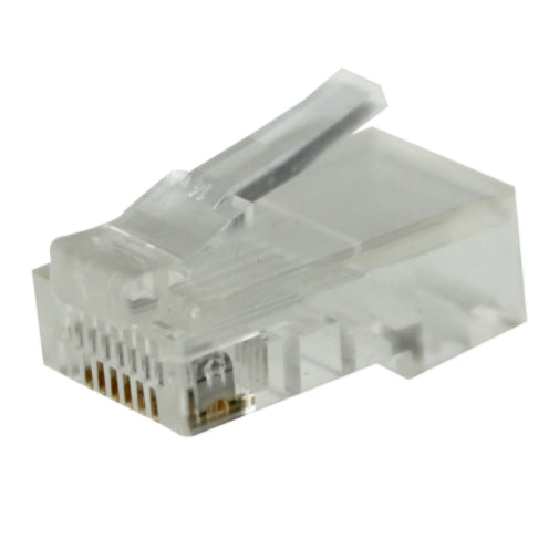 cat5e rj45 3 prong for solid wire quantity 50