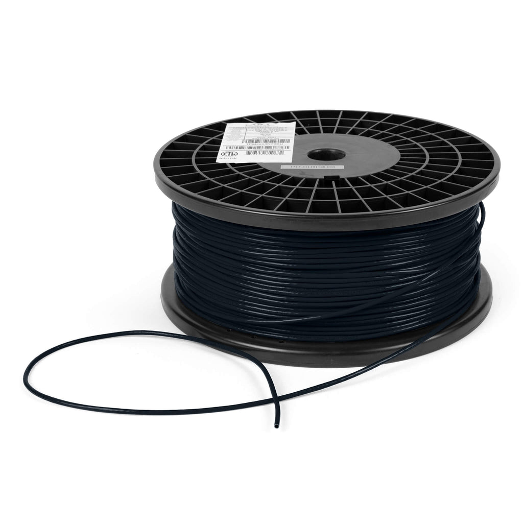 18 AWG Black Hook-up Wire - 1000 Foot