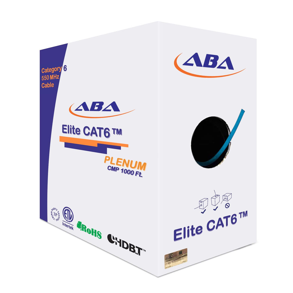 cat6 plenum cable blue