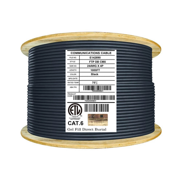 Cat6 Shielded Direct Burial- Free Shipping - Infinity Cable Products