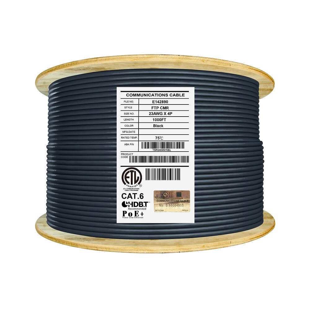 Cat6 Shielded Riser - Free Shipping - Infinity Cable Products