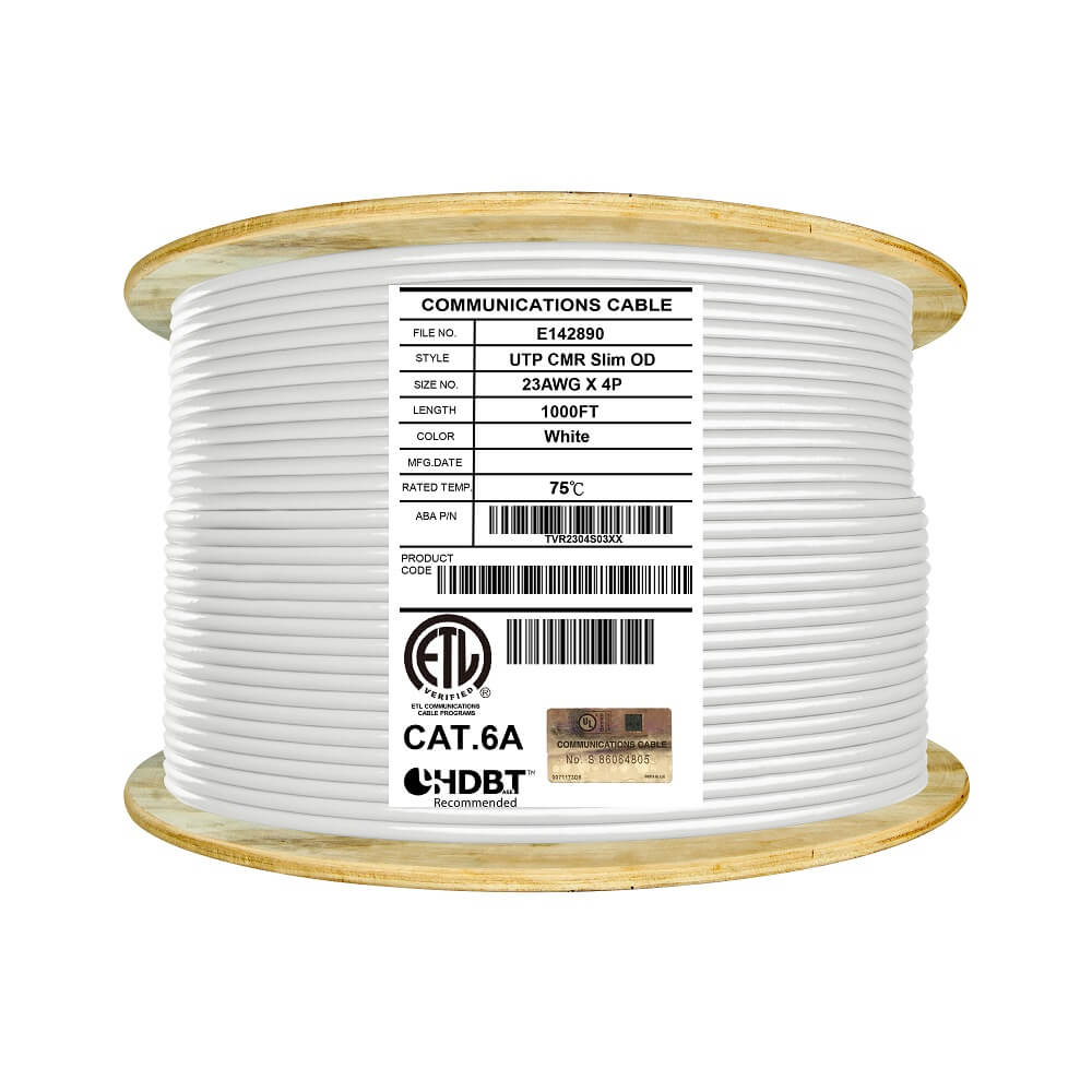 6 Core Riser Cable Cat6A Riser Slim OD | Save 5% On First Order – Infinity Cable Products