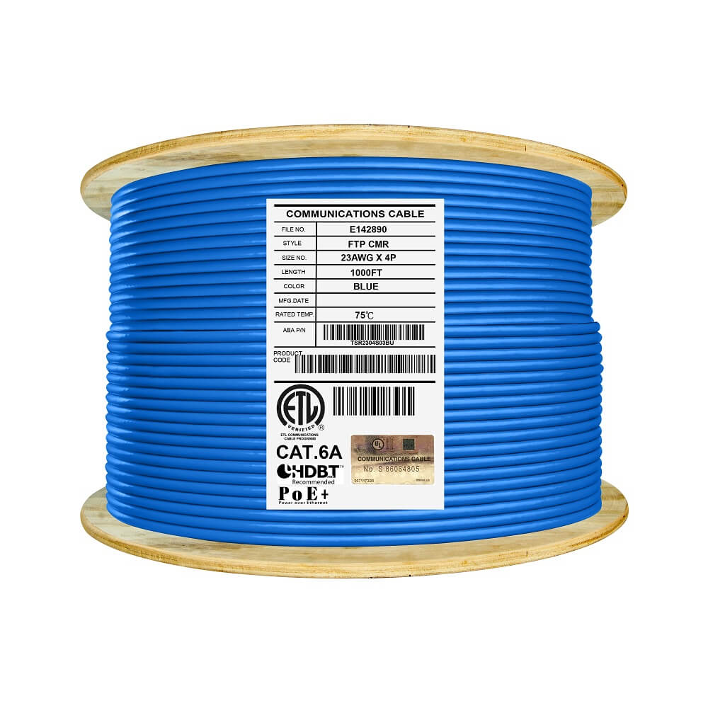 Cat6A Shielded Riser Cable | Save 5% On First Order – Infinity Cable ...