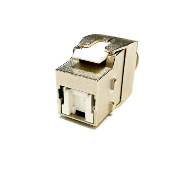 CAT.8 Ethernet Connectors RJ45 Toolless Shielded Keystone Jack, 2 PCS/ –  CompuCablePlusUSA- Providing Connectivity Solutions