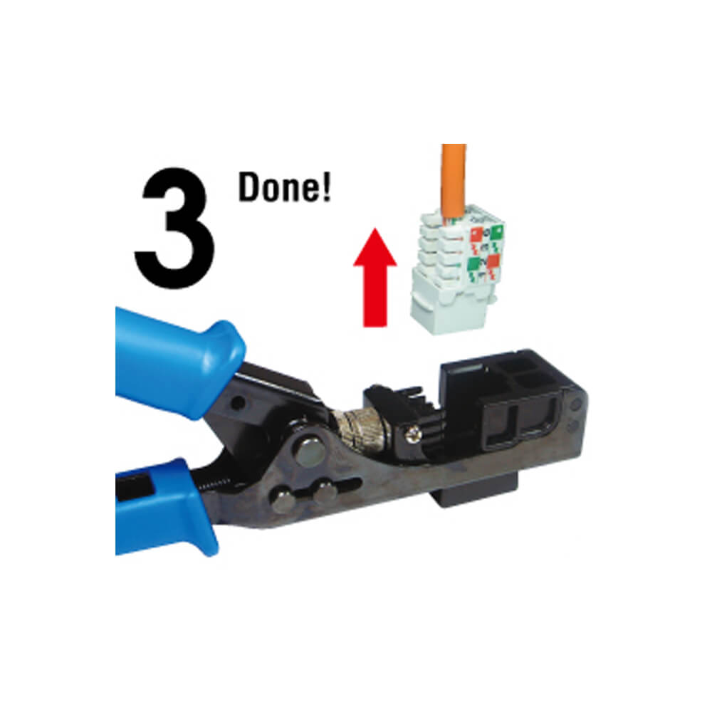 Terminating Tools Termination Tool Cat5e & Cat6 - 90 Degree | Infinity Cable Products